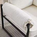Fauteuil inclinable de sol réglable avec dossier inclinable à 90-180 degrés, canapé de jeu pliable et rembourré pour salon et chambre