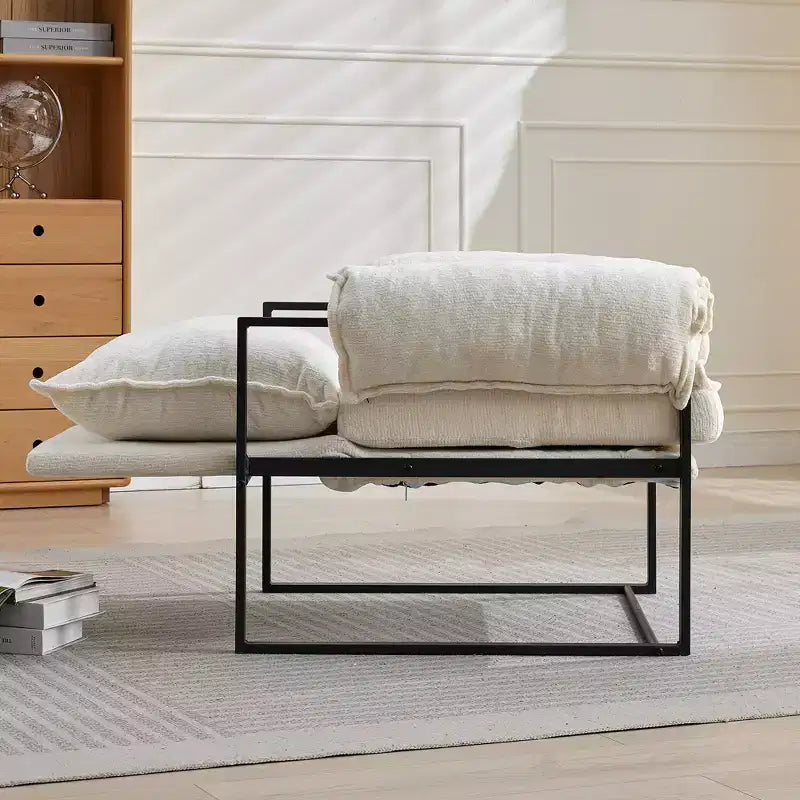 Fauteuil inclinable de sol réglable avec dossier inclinable à 90-180 degrés, canapé de jeu pliable et rembourré pour salon et chambre