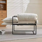 Fauteuil inclinable de sol réglable avec dossier inclinable à 90-180 degrés, canapé de jeu pliable et rembourré pour salon et chambre