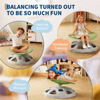 Chaise sensorielle pivotante à 360° pour enfants autistes et TDAH – Siège rotatif avec poignées de sécurité, base antidérapante, entraîneur d'équilibre et de coordination corporelle