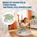 Chaise sensorielle pivotante à 360° pour enfants autistes et TDAH – Siège rotatif avec poignées de sécurité, base antidérapante, entraîneur d'équilibre et de coordination corporelle