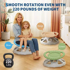 Chaise sensorielle pivotante à 360° pour enfants autistes et TDAH – Siège rotatif avec poignées de sécurité, base antidérapante, entraîneur d'équilibre et de coordination corporelle
