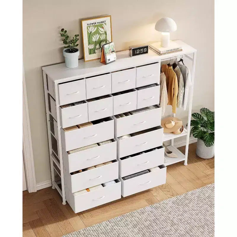Meuble TV, Meuble TV commode de 160 cm pour téléviseurs de 65 à 75 pouces avec station de charge et lumières