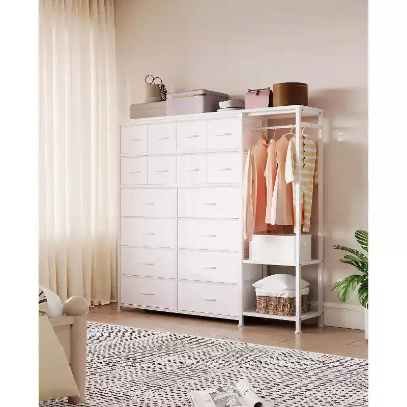 Meuble TV, Meuble TV commode de 160 cm pour téléviseurs de 65 à 75 pouces avec station de charge et lumières