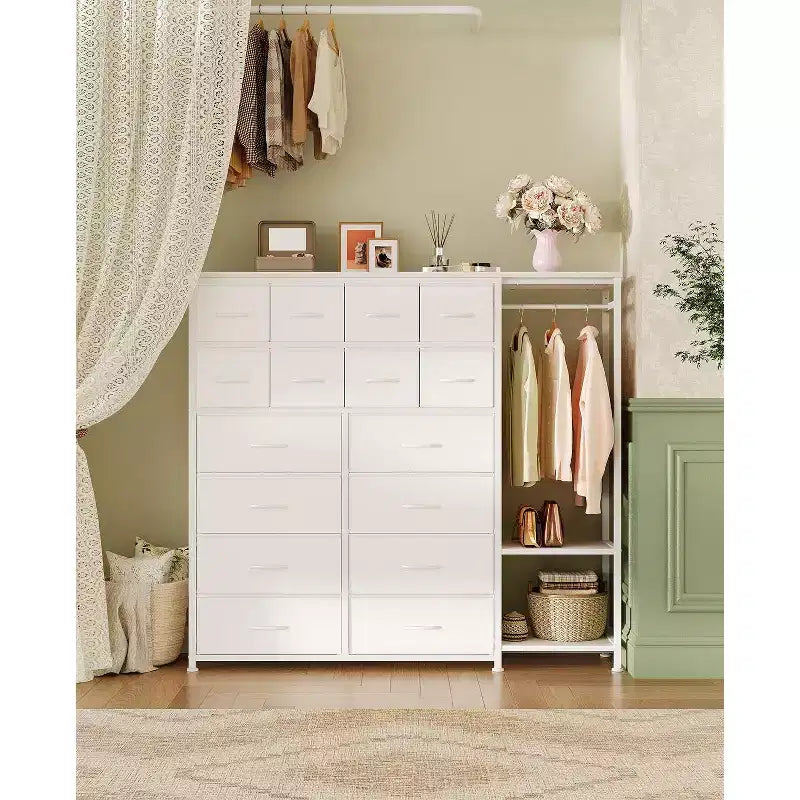Meuble TV, Meuble TV commode de 160 cm pour téléviseurs de 65 à 75 pouces avec station de charge et lumières