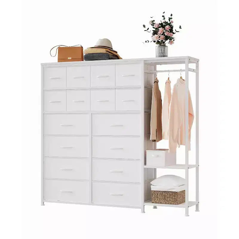 Meuble TV, Meuble TV commode de 160 cm pour téléviseurs de 65 à 75 pouces avec station de charge et lumières