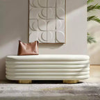 Banc capitonné Tiffany | HULALA HOME-NOIR