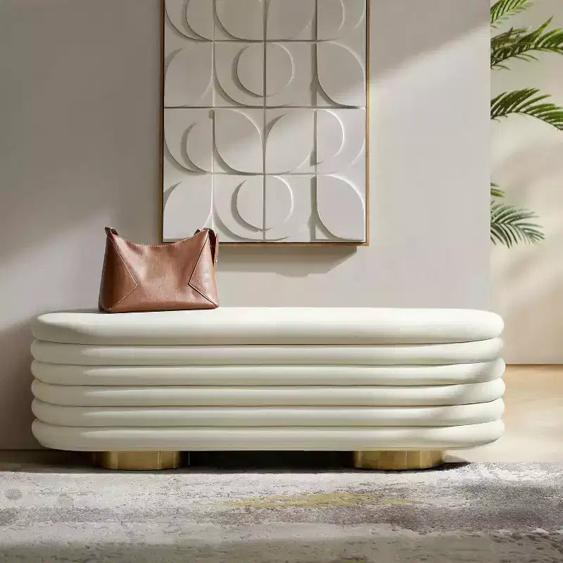 Banc capitonné Tiffany | HULALA HOME-NOIR