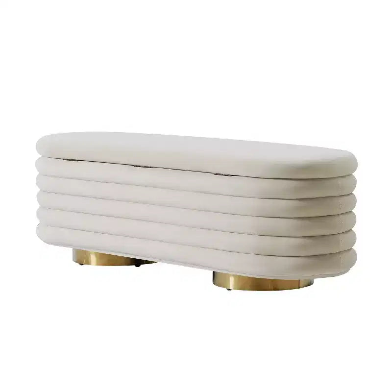 Banc capitonné Tiffany | HULALA HOME-NOIR