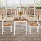 Ensemble table et chaises de salle à manger 2 places, ensemble table et 2 chaises, ensemble table à manger 3 pièces avec pieds de table en spirale pour petits espaces, cuisine, appartement