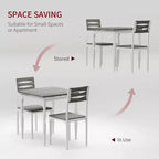 Ensemble table et chaises de salle à manger 2 places, ensemble table et 2 chaises, ensemble table à manger 3 pièces avec pieds de table en spirale pour petits espaces, cuisine, appartement