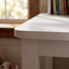 Ensemble bureau et chaise pour enfants Famapy en bois massif : Plateau inclinable réglable + Armoire intégrée + Lampe à pince – Station d'étude ergonomique pour enfants