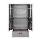 Armoire de rangement Seville Classics UltraHD avec tiroir inférieur, 36 L x 24 P x 72 H