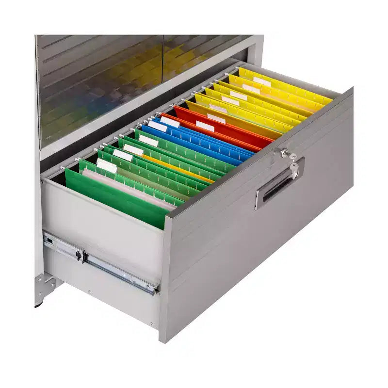 Armoire de rangement Seville Classics UltraHD avec tiroir inférieur, 36 L x 24 P x 72 H