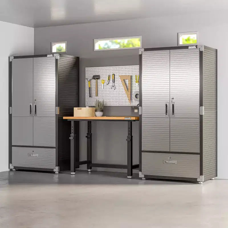 Armoire de rangement Seville Classics UltraHD avec tiroir inférieur, 36 L x 24 P x 72 H