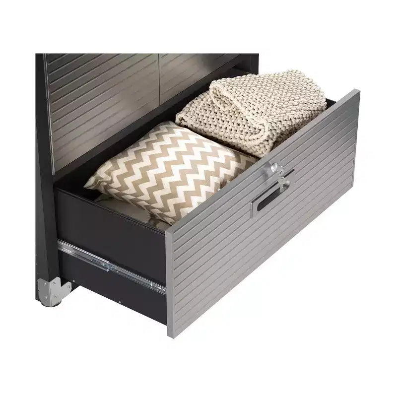 Armoire de rangement Seville Classics UltraHD avec tiroir inférieur, 36 L x 24 P x 72 H