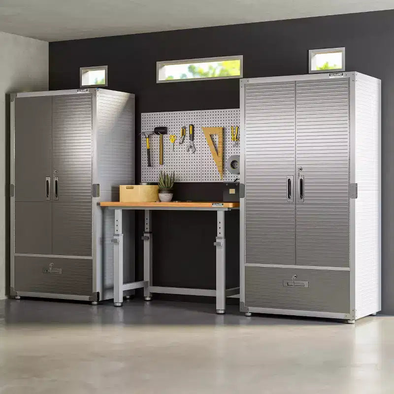 Armoire de rangement Seville Classics UltraHD avec tiroir inférieur, 36 L x 24 P x 72 H