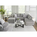 Signature Design by Ashley Sharstorm - Ensemble de tables d'appoint, table basse et 2 tables d'appoint, gris bicolore