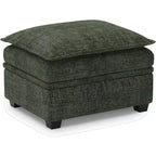 30 and Black Chenille Storage Ottoman