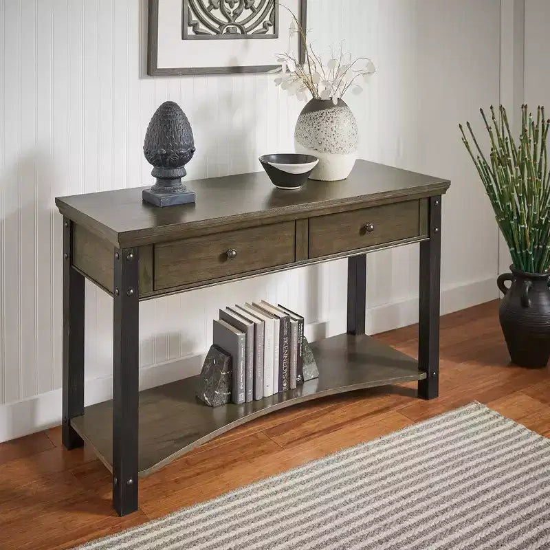 Console Rodrick Wood Finish - iNSPIRE Q