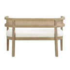 Canapé Christopher Knight Home Shigeo 47,5, en bouclette, en bois d'hévéa, style ferme