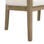 Canapé Christopher Knight Home Shigeo 47,5, en bouclette, en bois d'hévéa, style ferme