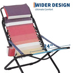Chaise de camping, chaise de plage portable, chaise avec appui-tête rabattable, chaise avec appui-tête réglable, pour la plage, le jardin, le pique-nique