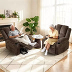 Fauteuil inclinable releveur surdimensionné, aide à la station debout, 2 porte-gobelets, pour salon