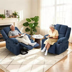 Fauteuil inclinable releveur surdimensionné, aide à la station debout, 2 porte-gobelets, pour salon