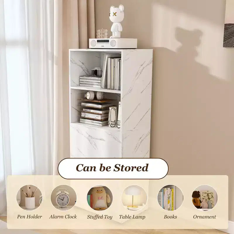 Coiffeuse compacte avec miroir LED, 2 grands tiroirs, 3 modes d'éclairage, Blanche