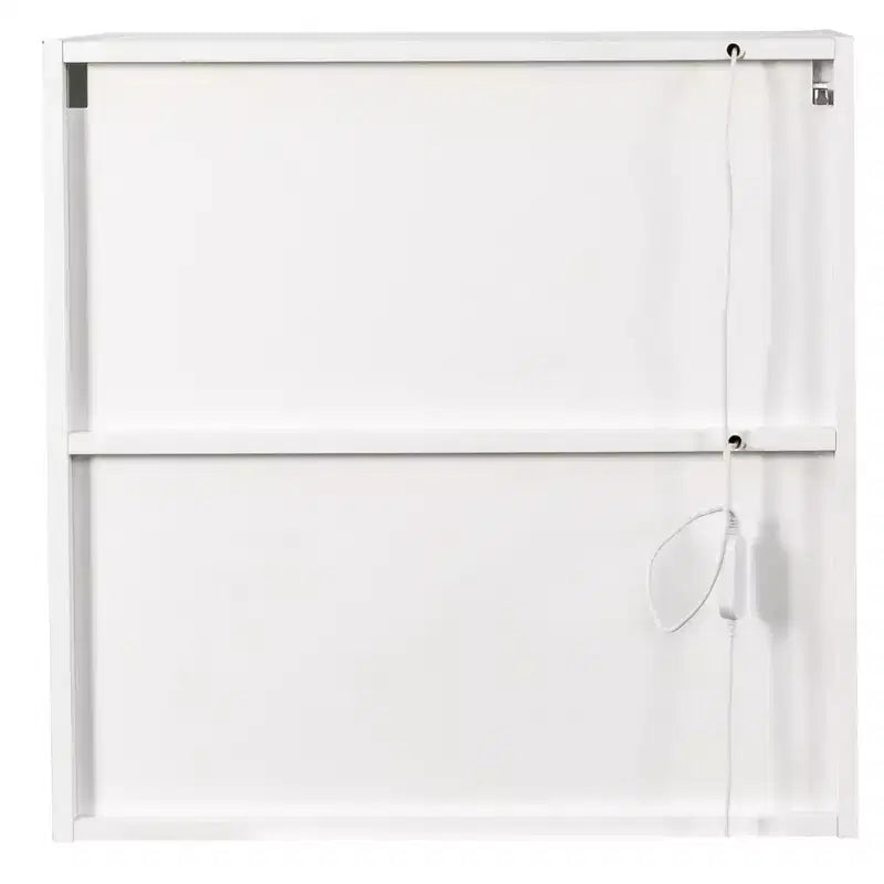 GDFStudio Joyce - Armoire murale moderne de 23,6 po avec 2 portes en verre
