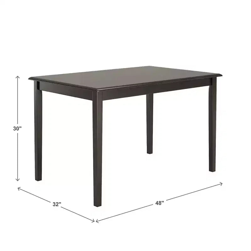 Table à manger rectangulaire Lexington de 48 pouces - iNSPIRE Q
