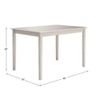 Table à manger rectangulaire Lexington de 48 pouces - iNSPIRE Q