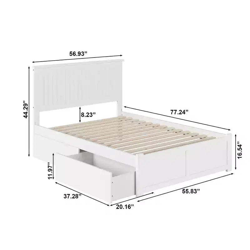 Têtes de lit autoportantes HomeStock avec cadre de lit