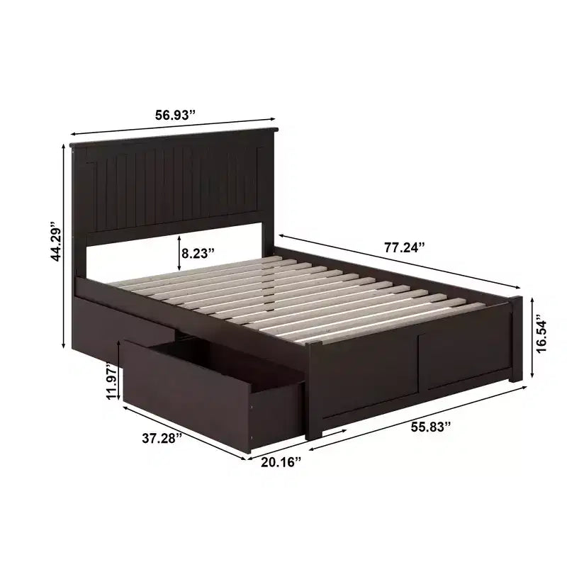 Têtes de lit autoportantes HomeStock avec cadre de lit