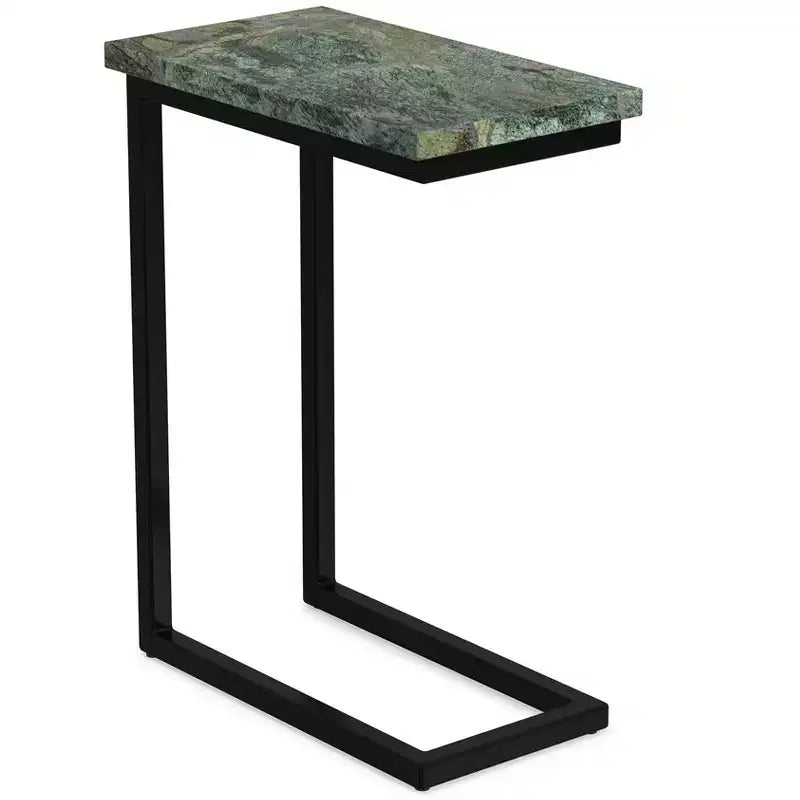 Rhonda C Side Table with Genuine Marble Top