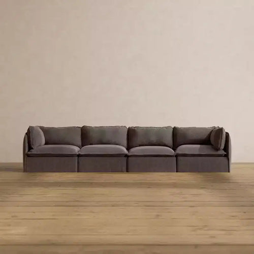 Anabei Modular Washable 4-Seater Sofa | Memorix+ Seat & Contour Pillow