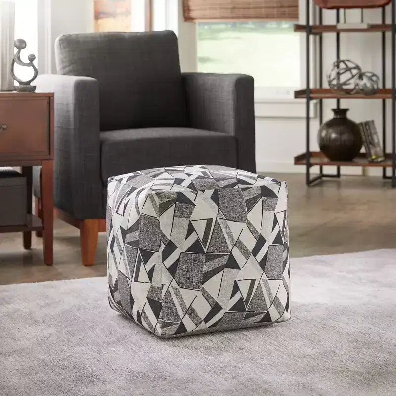 Pouf carré rembourré Cefalu - iNSPIRE Q