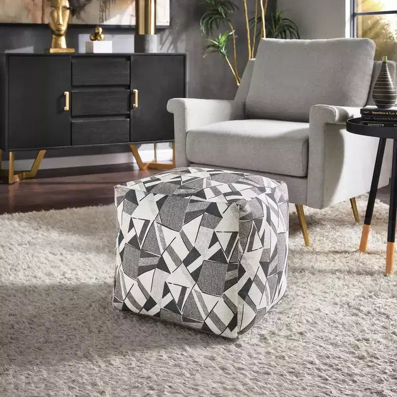 Pouf carré rembourré Cefalu - iNSPIRE Q