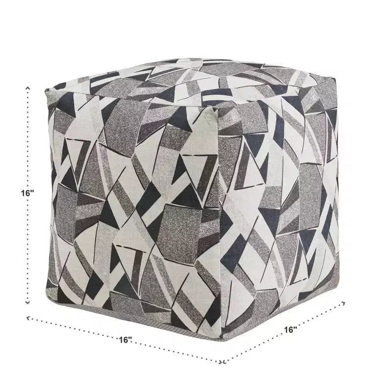 Pouf carré rembourré Cefalu - iNSPIRE Q