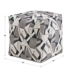 Pouf carré rembourré Cefalu - iNSPIRE Q