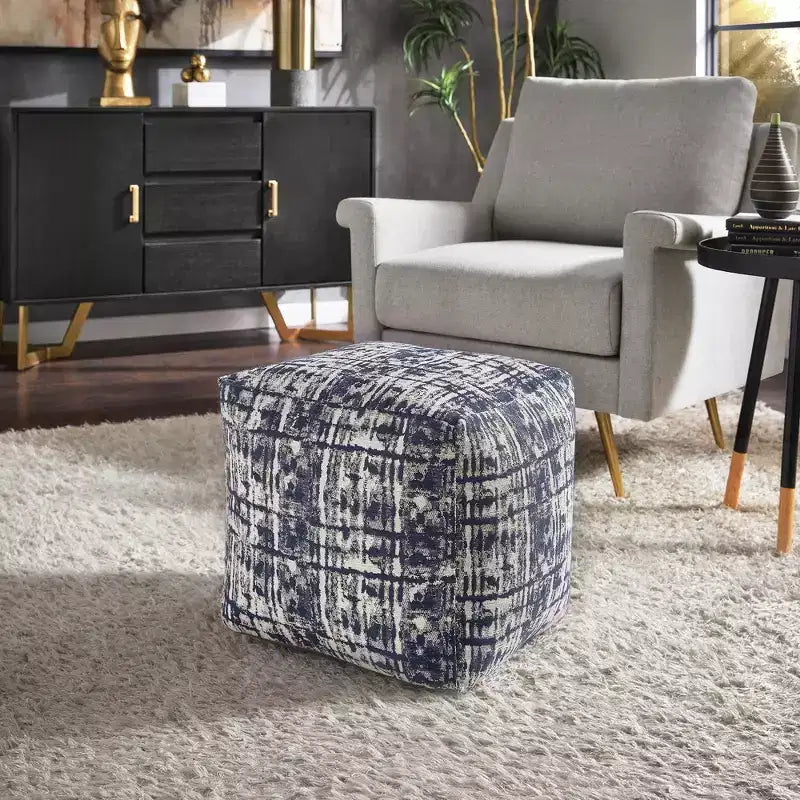 Pouf carré rembourré Cefalu - iNSPIRE Q
