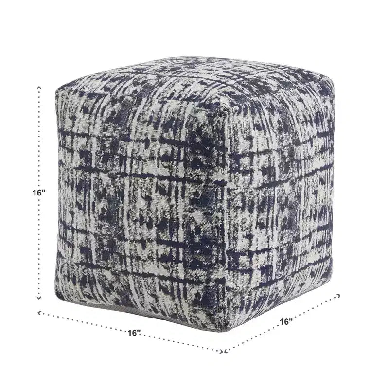 Pouf carré rembourré Cefalu - iNSPIRE Q