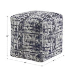 Pouf carré rembourré Cefalu - iNSPIRE Q