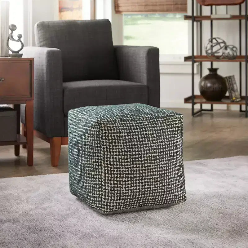 Pouf carré rembourré Cefalu - iNSPIRE Q
