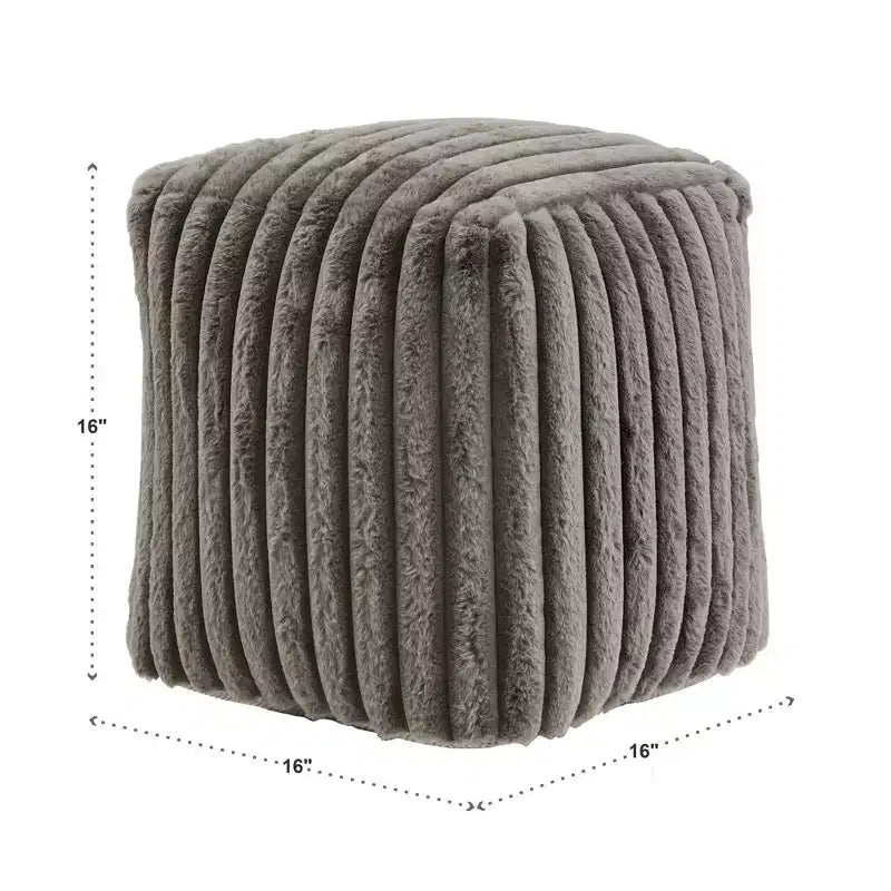 Pouf carré rembourré Cefalu - iNSPIRE Q