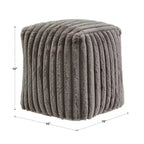 Pouf carré rembourré Cefalu - iNSPIRE Q