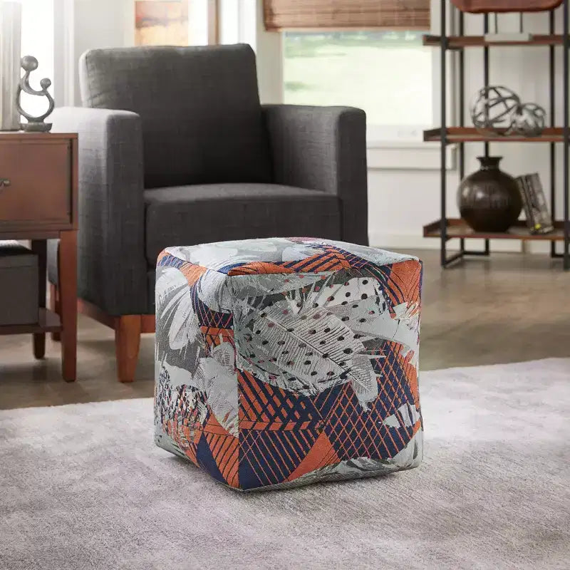 Pouf carré rembourré Cefalu - iNSPIRE Q