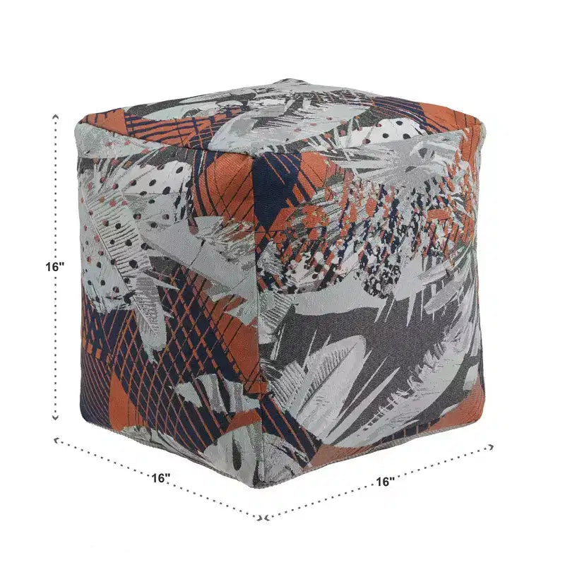 Pouf carré rembourré Cefalu - iNSPIRE Q