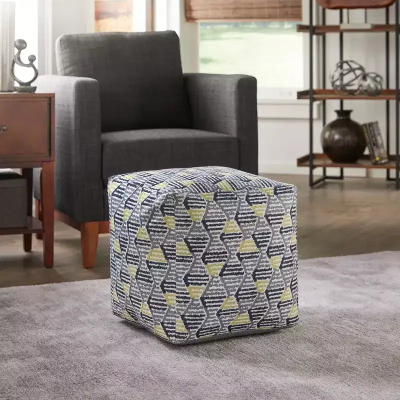 Pouf carré rembourré Cefalu - iNSPIRE Q